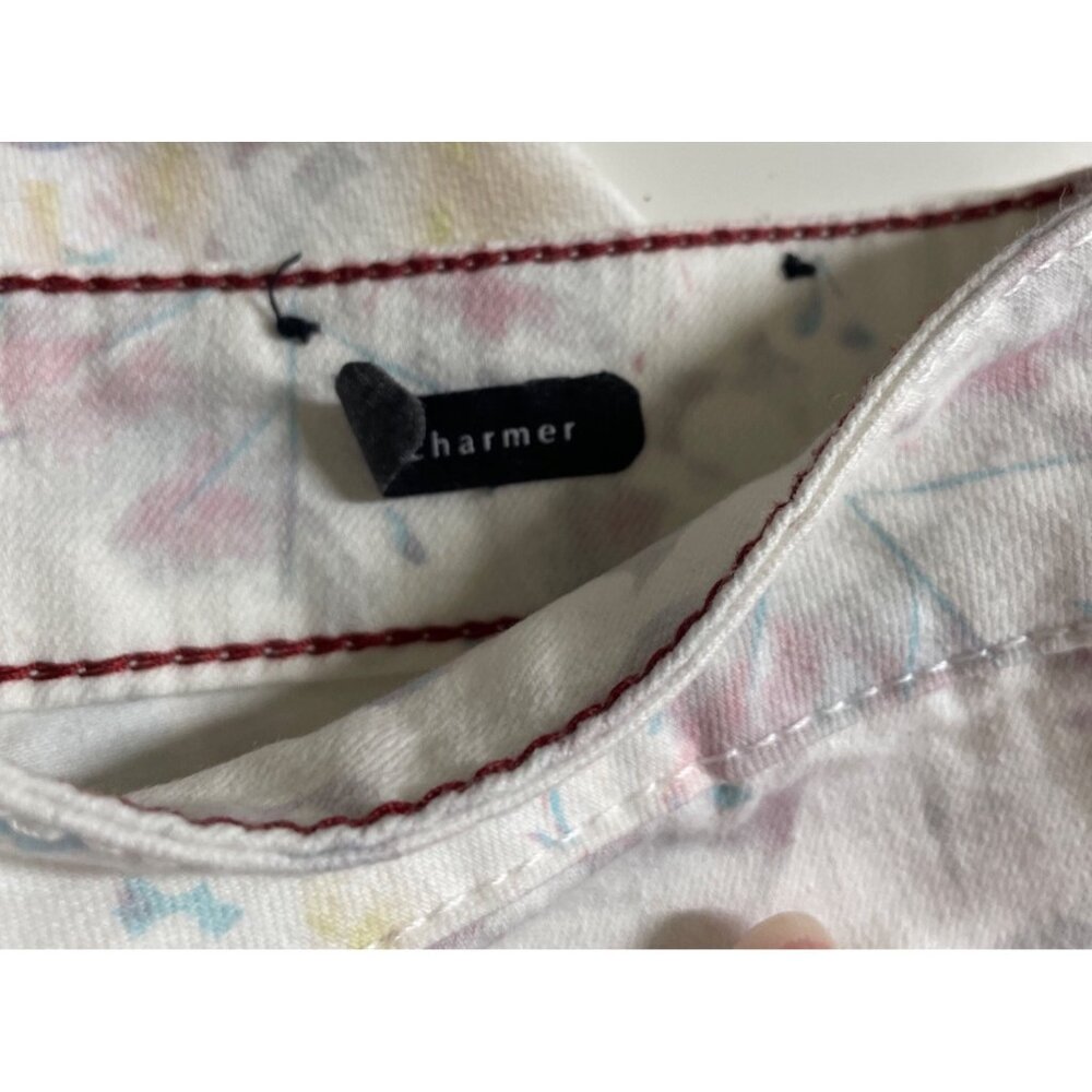 Sanctuary The Charmer Pastel Floral Skinny Jeans Womens Size 30 - Picture 8 of 9